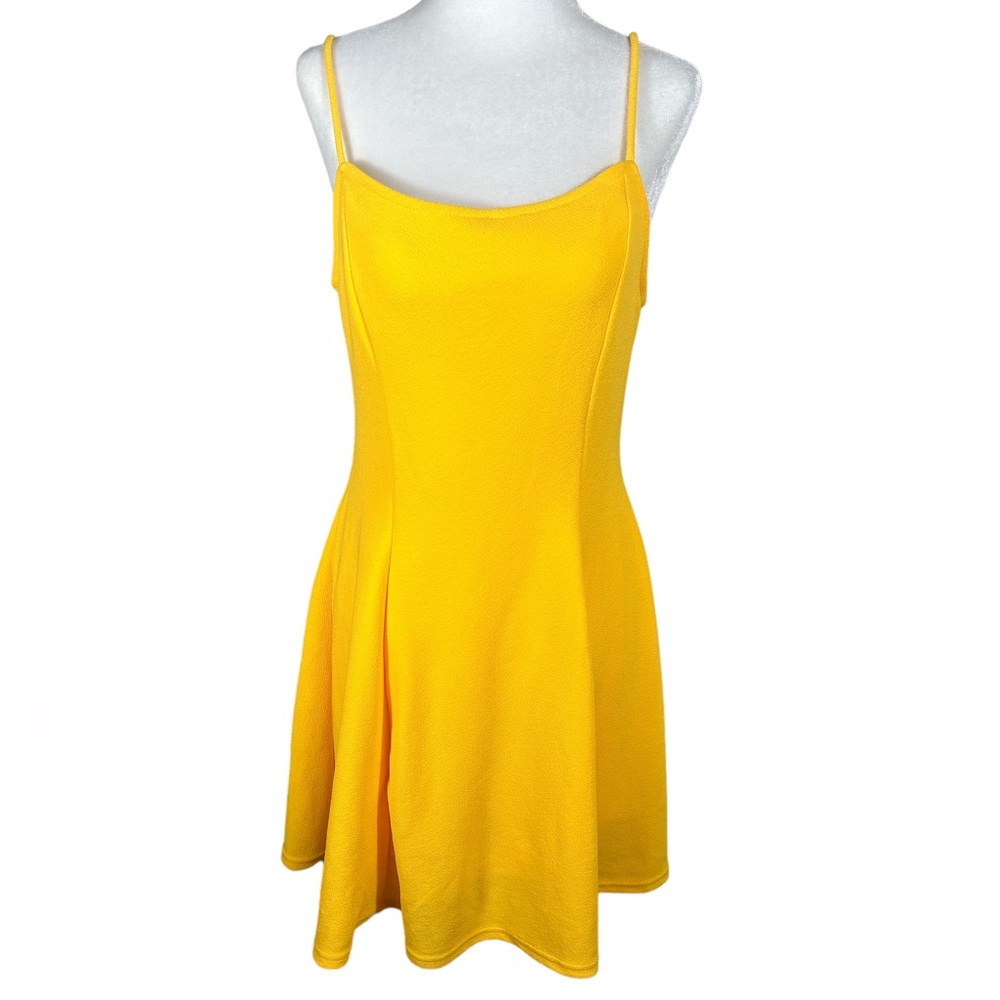 Shein Yellow Sunshine Dress Women's Size L